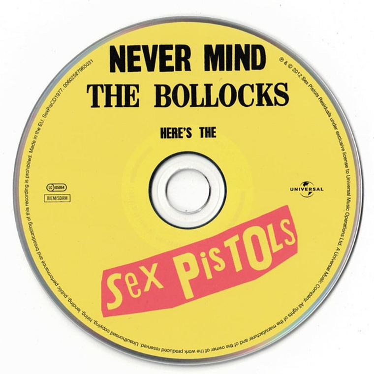 Sex Pistols - Never Mind The Bollocks Here's The Sex Pistols 3