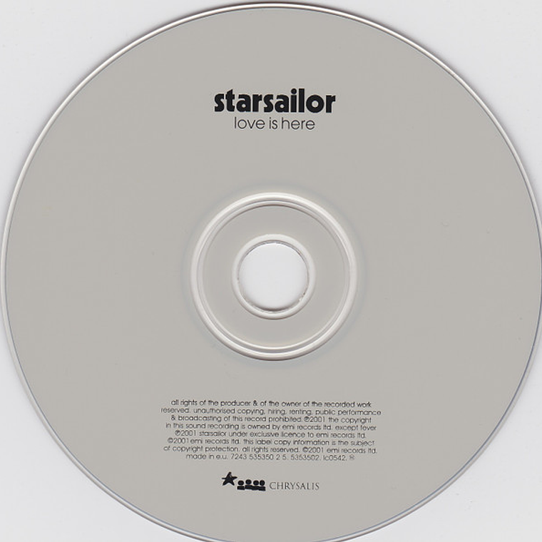 Starsailor - Love Is Here 3