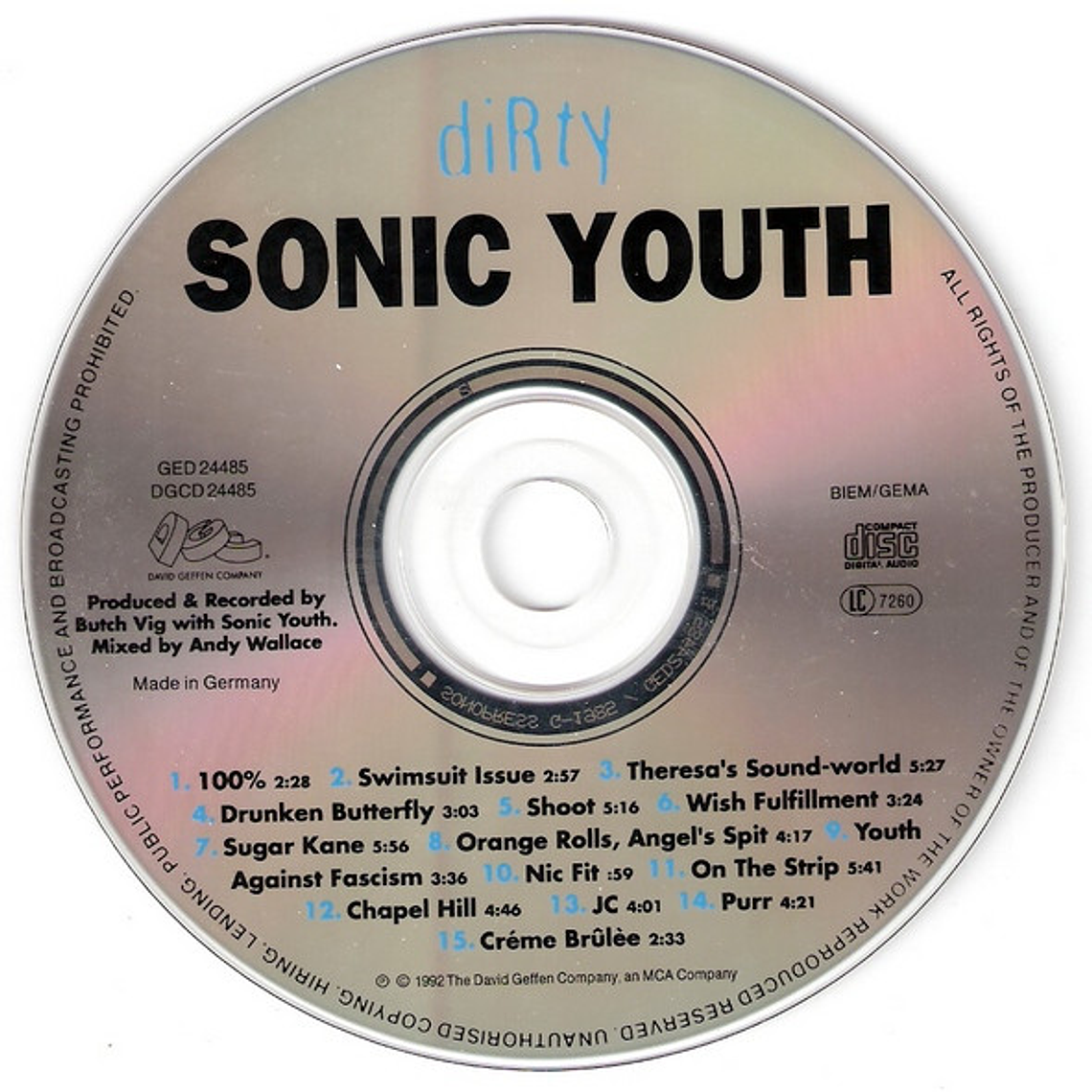 Sonic Youth - Dirty 3