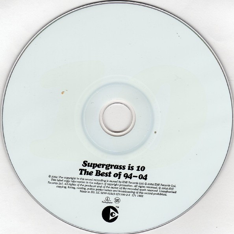 Supergrass - Supergrass Is 10. The Best Of 94-04 3