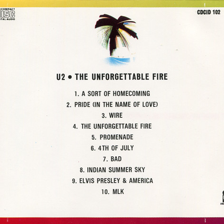 U2 - The Unforgettable Fire 2