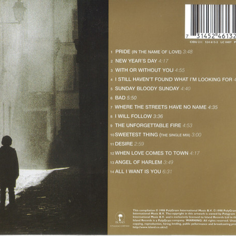 U2 - The Best Of 1980-1990 2