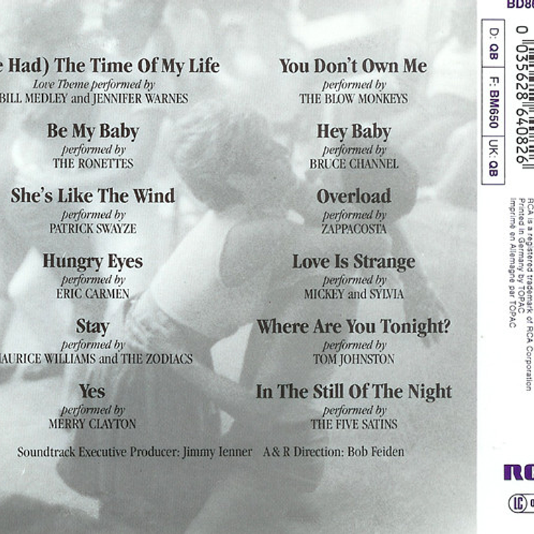 Various - Dirty Dancing (Original Soundtrack From The Vestron Motion Picture) 2