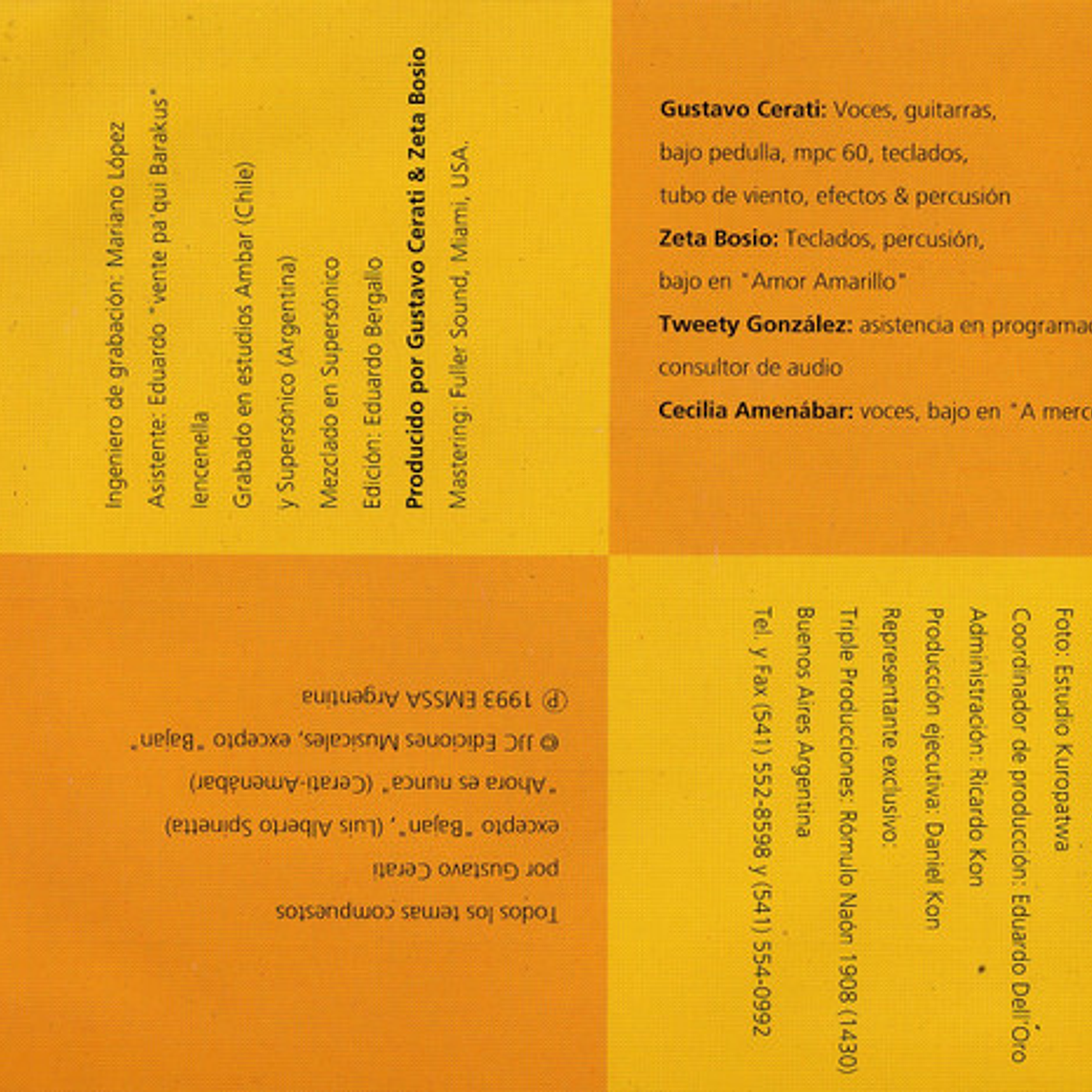 Gustavo Cerati - Amor Amarillo 3