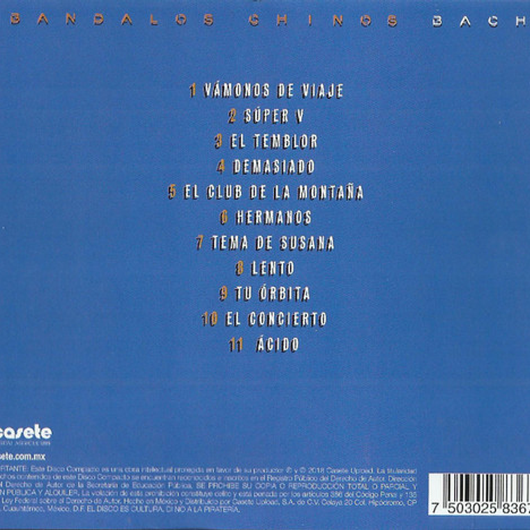 Bandalos Chinos - BACH 2