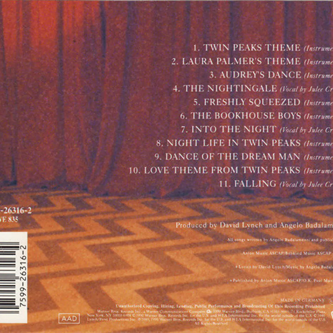 Angelo Badalamenti - Music From Twin Peaks 2