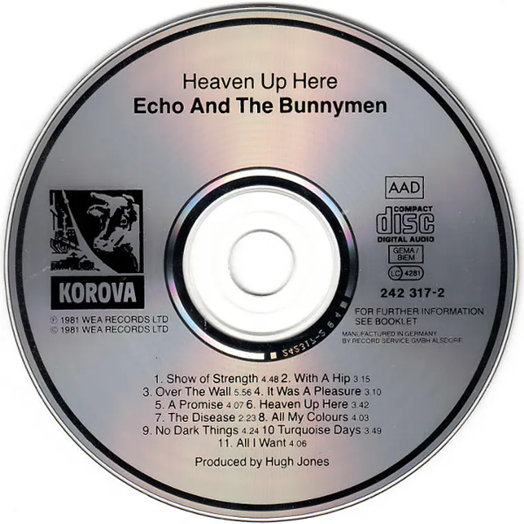 Echo And The Bunnymen - Heaven Up Here 3