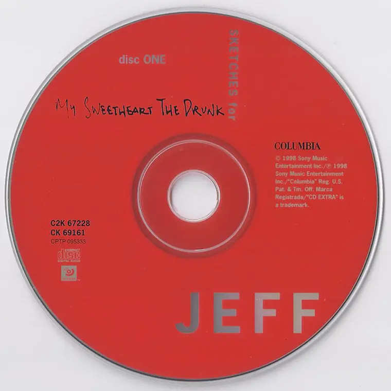 Jeff Buckley - Sketches For My Sweetheart The Drunk 3