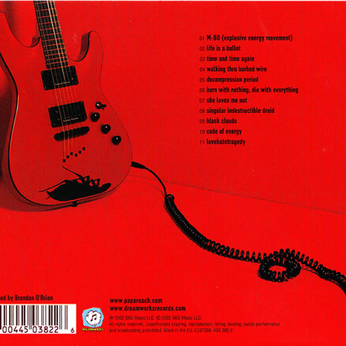Papa Roach - Lovehatetragedy 2