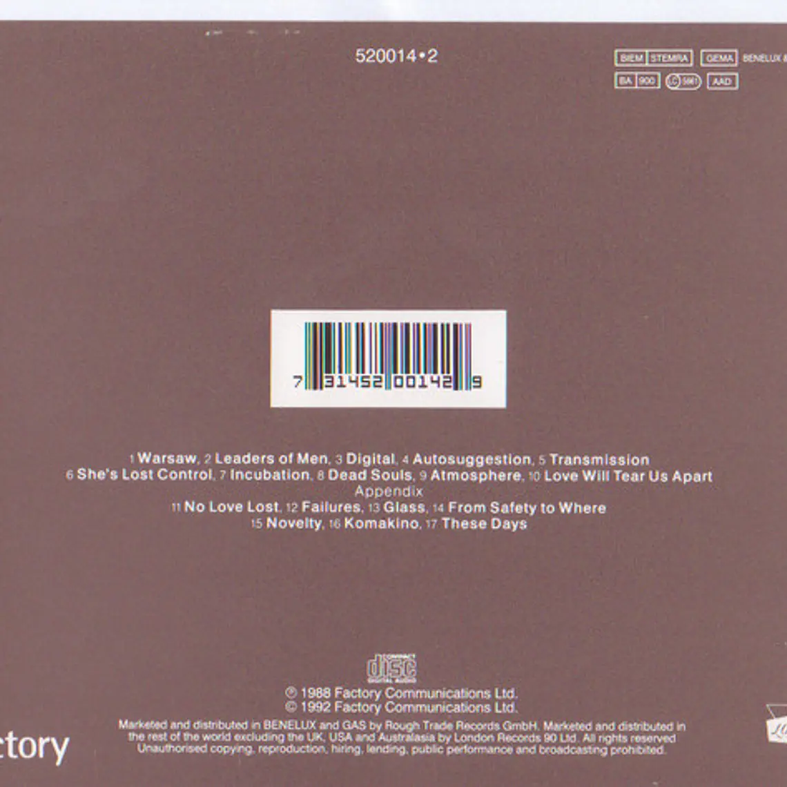 Joy Division - Substance 2