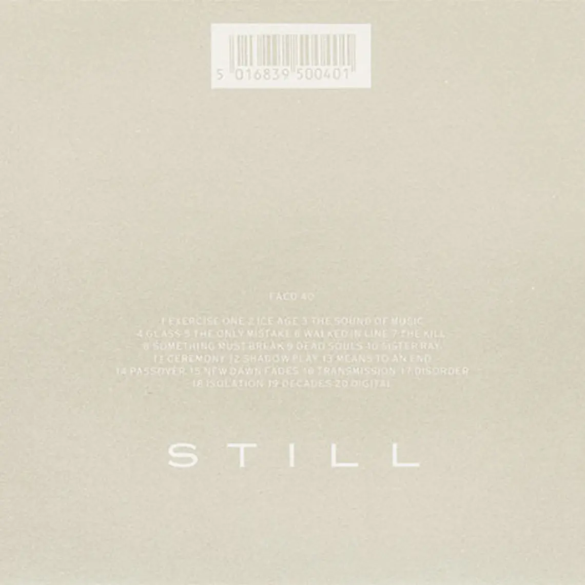 Joy Division - Still 2