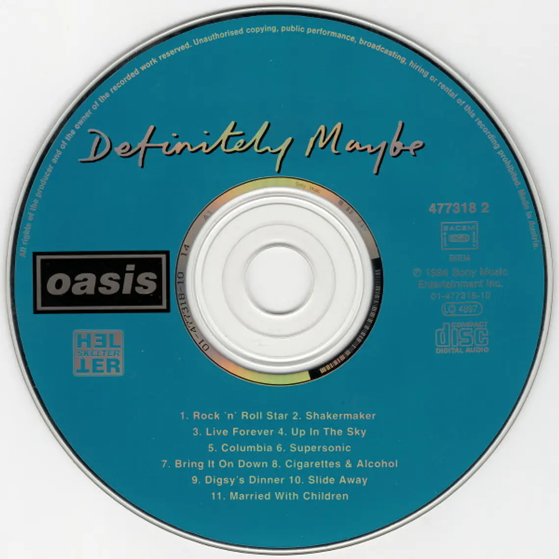 Oasis - Definitely Maybe 3