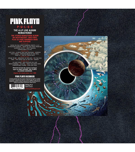 PINK  FLOYD   -  P-U-L-S-E      4 VINILOS    EN VIVO 