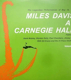 MILES DAVIS  -  AT CARNEGIE HALL    VOL 2