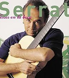 SERRAT  -- VERSOS EN LA BOCA -- VINILO