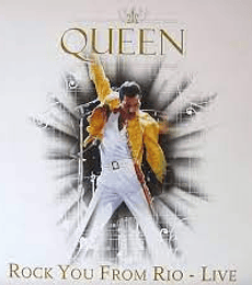 QUEEN  ----ROCK YOU FROM RIO 1985 -- VINILO