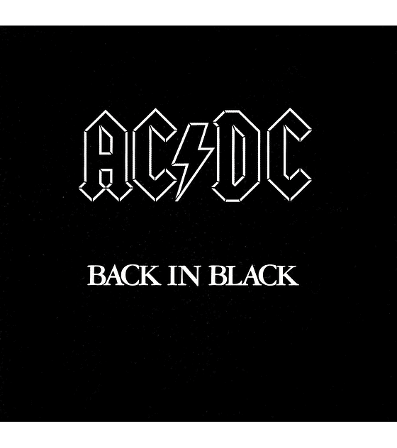AC - DC -----BACK IN BLACK 