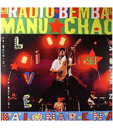 MANU CHAO ----RADIO BEMBA SOUND SYSTEM     3 VINILOS + 2 CDS