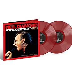 NEIL  DIAMOND ------LIVE FROM  MADISON SQUARE GARDEN      HOT AUGUST    2 vinilos