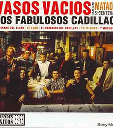 LOS FABULOSOS CADILLACS-------   VASOS VACIOS    GRANDES EXITOS  85 / 93-----  2 VINILOS