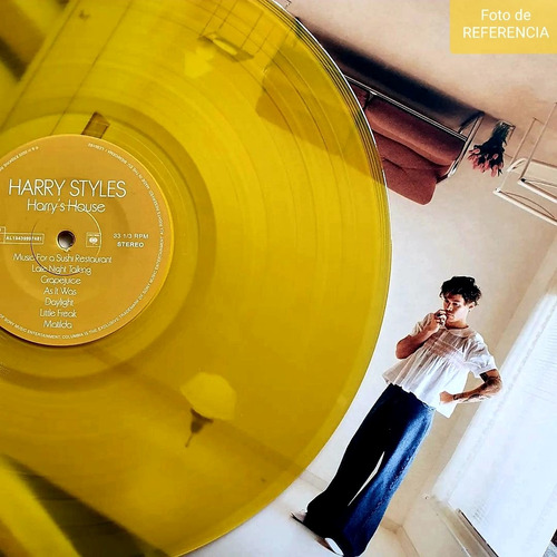 HARRY STYLES ------- HARRY´S HOUSE EDICION LIMITADA EXCLUSIVA VINILO  AMARILLO