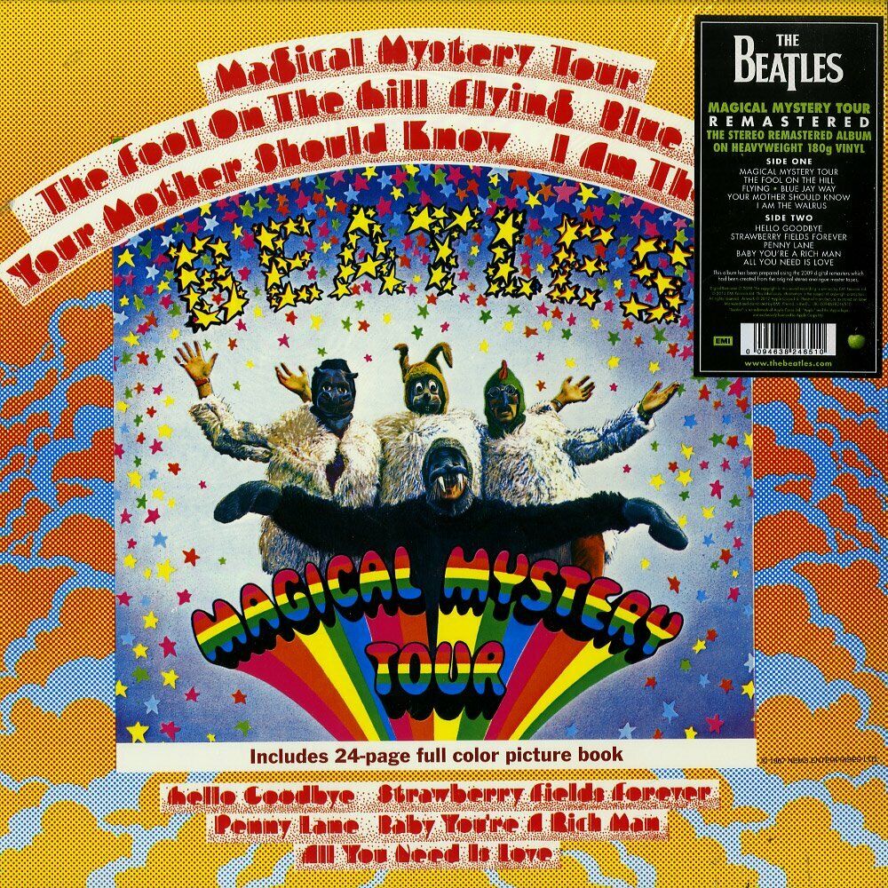 THE BEATLES --- MAGICAL MYSTERY TOUR -- VINILO