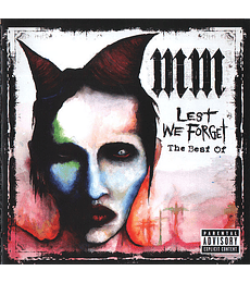 MARILYN MANSON ----- LEST WE FORGET (THE BEST OF) ---- CD