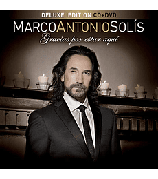 MARCO ANTONIO SOLIS ---- GRACIAS POR ESTAR AQUI DELUXE --- CD+DVD