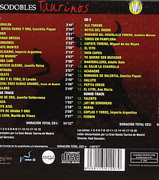 PASODOBLES TAURINOS --- 40 TEMAS --- CD