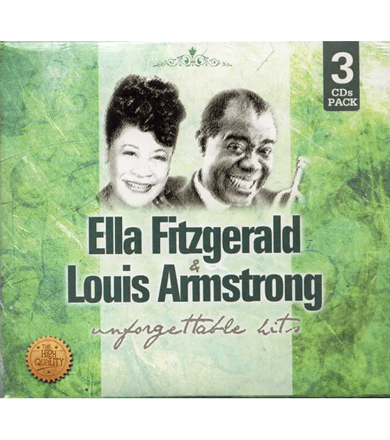ELLA FITZGERALD & LOUIS ARMSTRONG ---- UNFORGETTABLE HITS (3CD) --- CD
