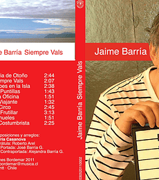 JAIME BARRIA ---- SIEMPRE VALS --- CD