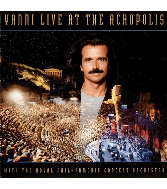 YANNI WITH THE ROYAL PHILHARMONIC CONCERT ORCHESTRA --- LIVE AT THE ACROPOLIS --- CD
