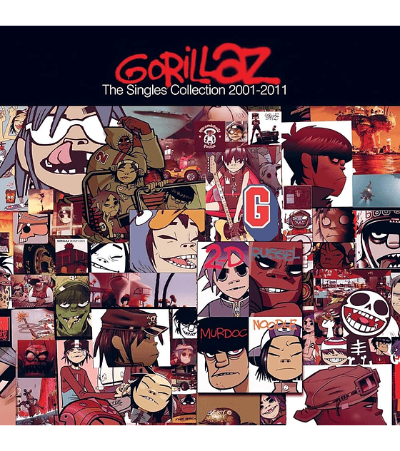 GORILLAZ ---- THE SINGLES COLLECTION 2001-2011 ---- CD