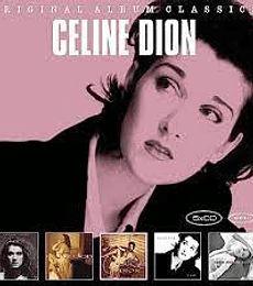 CELINE DION - 5 CD ORIGINAL ALBUM CLASSICS
