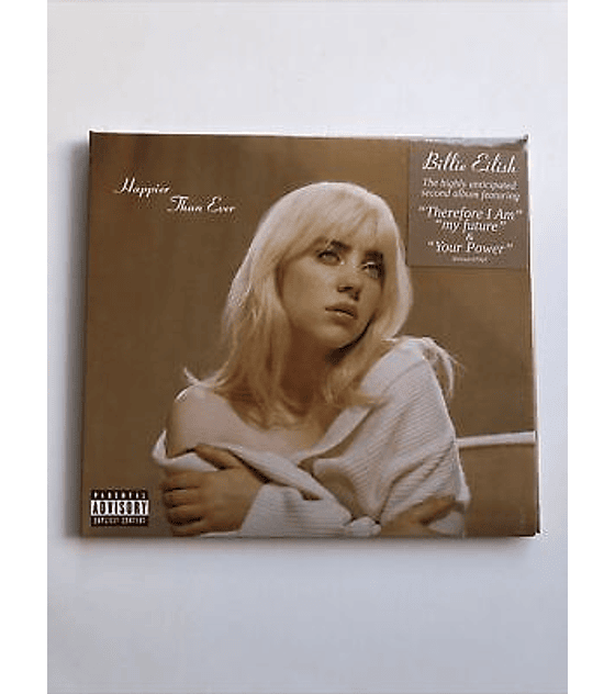 BILLIE EILISH –---- HAPPIER THAN EVER (CD DIGIPAK SELLADO)