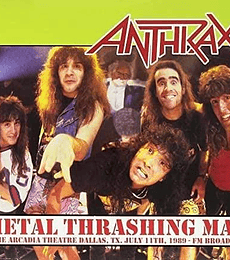 ANTHRAX ---------------------------METAL THRASHING MAD VINILO 