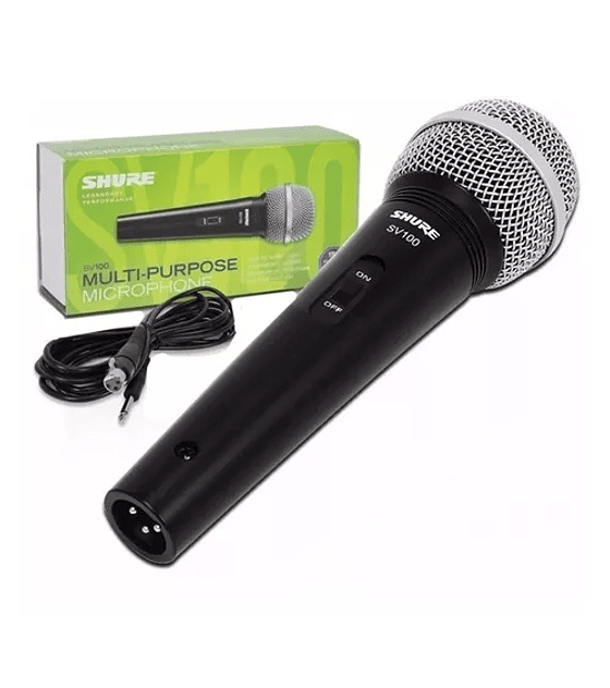 MICRÓFONO DINÁMICO SHURE SV100