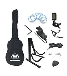 PACK DE GUITARRA ELECTRICA HONDO-NATURAL