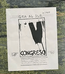 CONGRESO –--------- GIRA AL SUR   1987       (2LP)