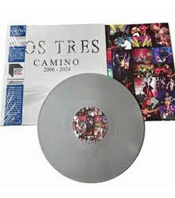 LOS TRES –--- CAMINO (GRANDES ÉXITOS 2006 – 2024) (DISCO COLOR PLATEADO)