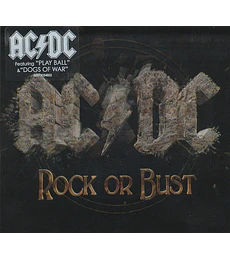 AC/DC - ROCK OR BUST - LENTICULAR - CD