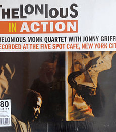  THELONIOUS MONK QUARTET / JOHNNY GRIFFIN ‎– THELONIOUS IN ACTION VINILO