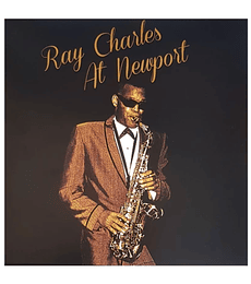 RAY CHARLES ------------------------- AT NEWPORT ------------- VINILO