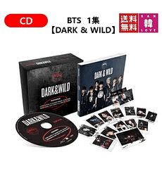 BTS –----------------------------- DARK & WILD VOL.1 ------------------  CD