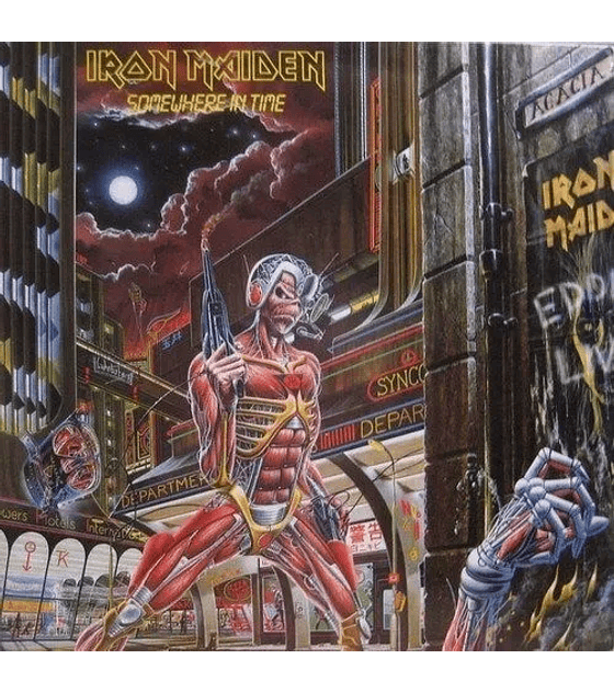 IRON MAIDEN----------------- SOMEWHERE IN TIME-------- VINILO