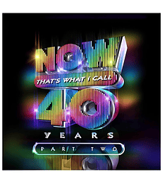 NOW 40 YEARS ---- VARIOUS ARTIST PART 2 ---3  VINILOS