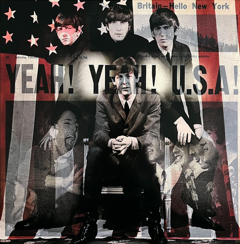 BEATLES – YEAH! YEAH! U.S.A - VINILO AZUL