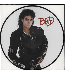  MICHAEL JACKSON ‎– BAD (PICTURE DISC)  VINILO  