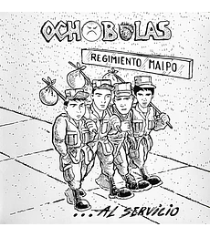 OCHO BOLAS – ...AL SERVICIO - VINILO