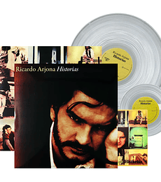 RICARDO ARJONA - HISTORIAS (CLEAR VINYL) (INC. VINILO 7" CLEAR) | VINILO